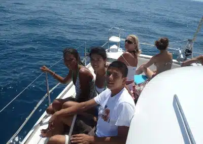 Boat trip with your friends in Málaga