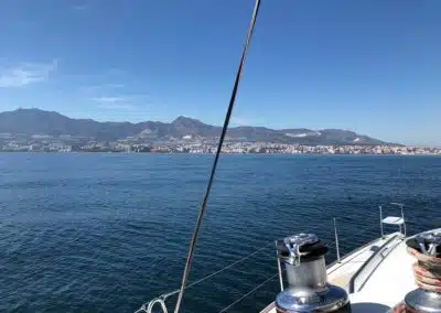 port views from catamaran