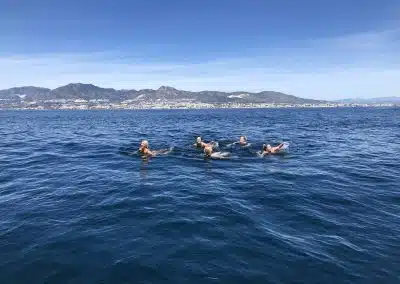 Catamaran tour and swim in Mediterranean waters