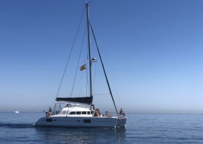 Enjoy a catamaran boat ride in Benalmádena, Málaga